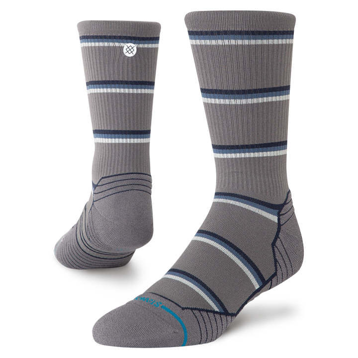 MULTISTRIPE RUN RIBBED CREW