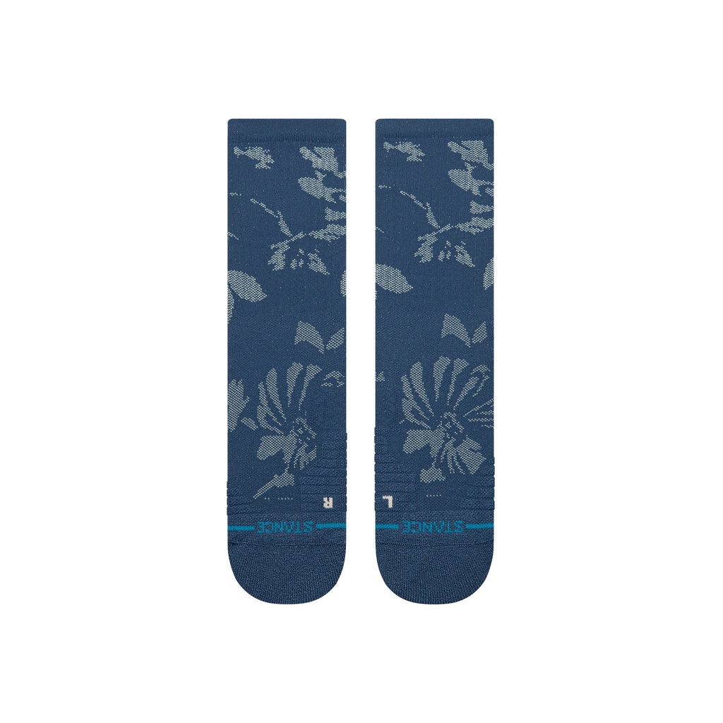 FLORA SCAN MID RIBBED CREW