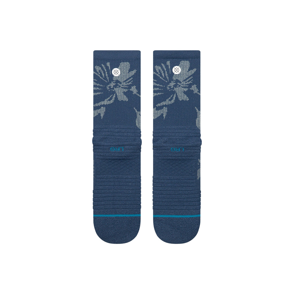 FLORA SCAN MID RIBBED CREW