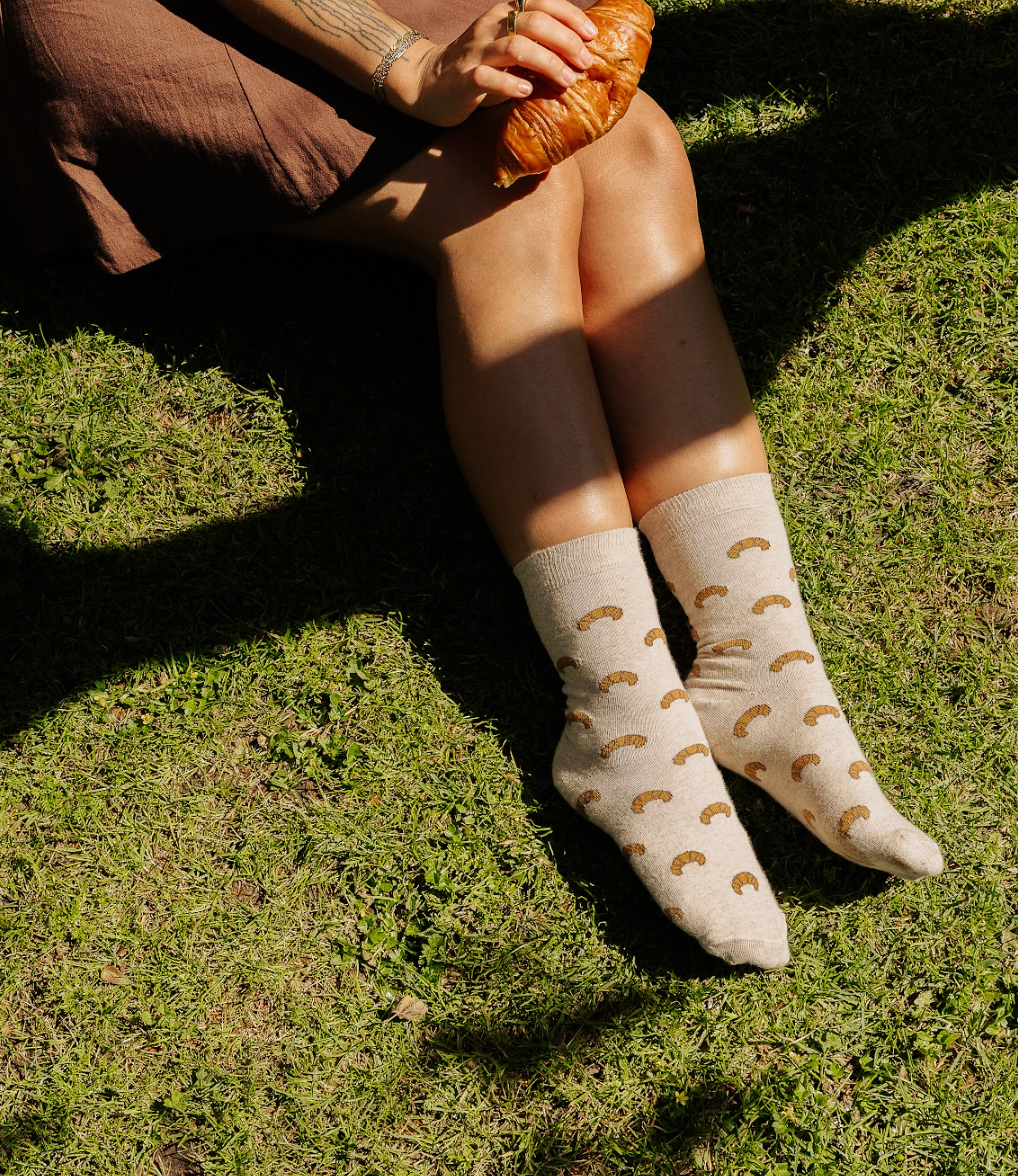 Croissant Socks