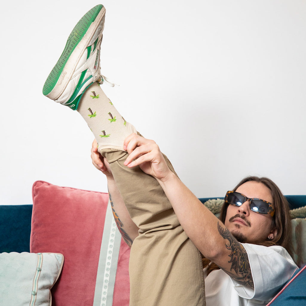 Palm Tree Socks